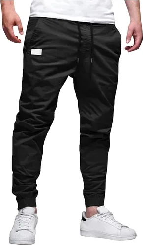 Miniatura 2 de Men's Sweatpants Casual Loose Fit Cargo Pants Spring Fall Lightweight Joggers Sports Athletic Trousers