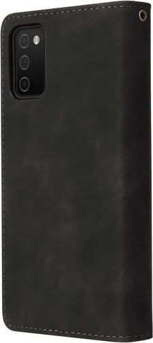 Miniatura 7 de Asuwish Funda compatible con Samsung Galaxy A03s, protector de pantalla de vidrio templado y funda de cuero con tapa para tarjetero, accesorios