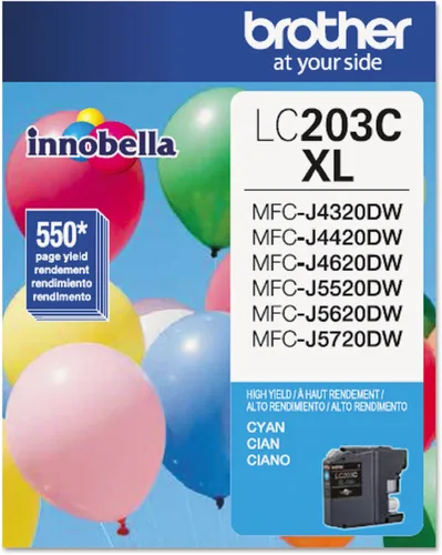 Miniatura 10 de Brother LC2032PKS - Cartuchos originales de tinta negra de alto rendimiento, tinta negra de repuesto, paquete de dos, incluye 2 cartuchos de tinta