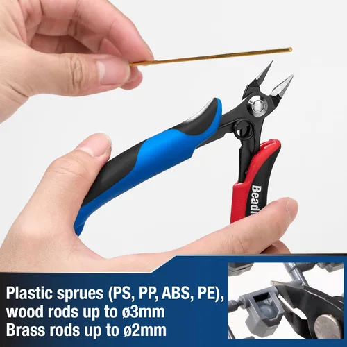 Miniatura 5 de Beaditive Cortador de precisión para modelo de plástico, cortador de bebedero de plástico, Gunpla, modelo Gundam, construcción de modelos a escala