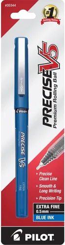 Lapicera Roller Ball Pilot Precise V5., Azul