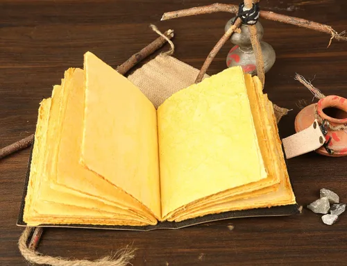 Miniatura 5 de Diario en Blanco Libro de Hechizos Diario de las Sombras Pequeña Bruja Gato Impreso Suministros de Brujería Cuaderno de Wicca Hecho a Mano Papel