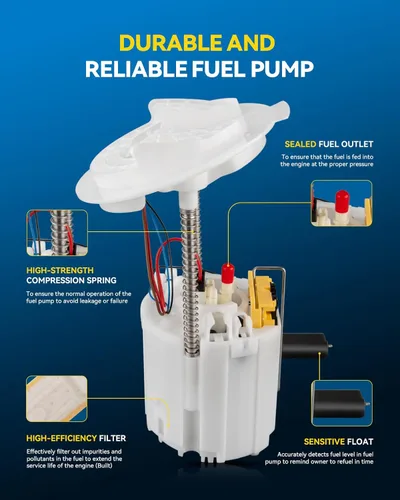 Miniatura 49 de PHILTOP FG1538 Conjunto de Bomba de Combustible Eléctrica con Unidad de Envío Compatible con Nissan Versa 1.6L Sedán/N17X 2012-2019, 2014-2019 Versa