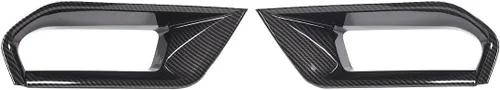Miniatura 2 de Marco de ventilación de conducto de aire para parachoques delantero de automóvil para Chevrolet Corvette C7 Z06 2014-2019 cubierta de parachoques