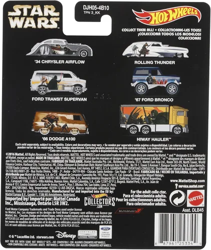Miniatura 2 de Hot Wheels Vehículo Rolling Thunder de Star Wars
