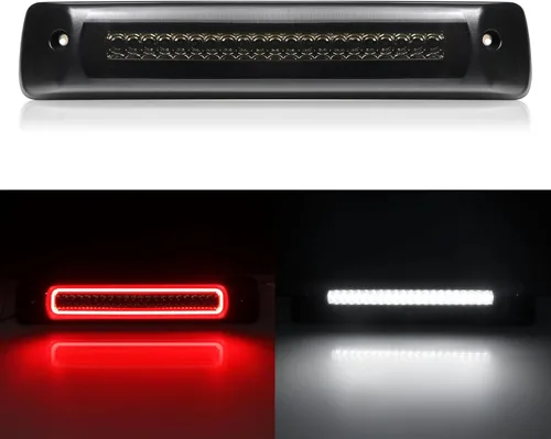 Miniatura 8 de Tercera luz de freno LED compatible con Colorado & Canyon 2004-2012 lente ahumada lámpara de carga trasera luz de freno de montaje alto
