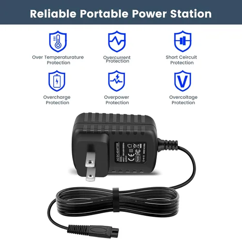 Miniatura 3 de Cargador para la afeitadora Andis ProFoil Lithium TS-1 y TS-2 para afeitadora Andis17150 17155 17165 17170 17195 17200 17205 17220 Recarga rápida