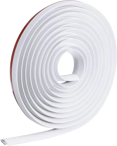 Miniatura 15 de uxcell Tira de borde de suelo para despegar y pegar, tira de transición de alfombra de PVC de 2.75 pulgadas de ancho para puerta laminada de altura