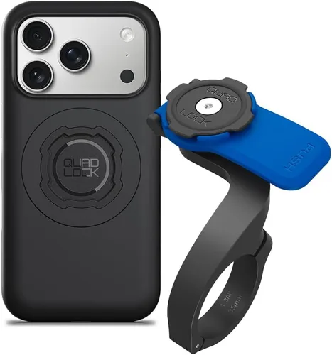 Miniatura 33 de Quad Lock Soporte de teléfono para bicicleta Out Front para manillar (V3) con funda para teléfono MAG para iPhone XR