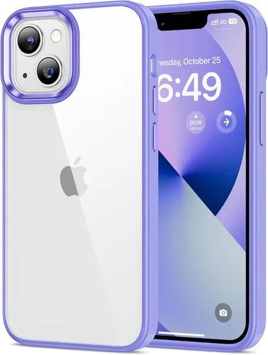 Miniatura 136 de HOOMIL Funda para iPhone 7 Plus/iPhone 8 Plus de 5.5 pulgadas, no amarillea, protección contra caídas, cubierta trasera dura transparente
