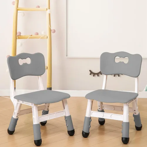 Miniatura 15 de Sillas ajustables para niños de 3 niveles ajustables para interiores adecuadas para niños de 2 a 6 años. Carga máxima de 220 libras, adecuadas
