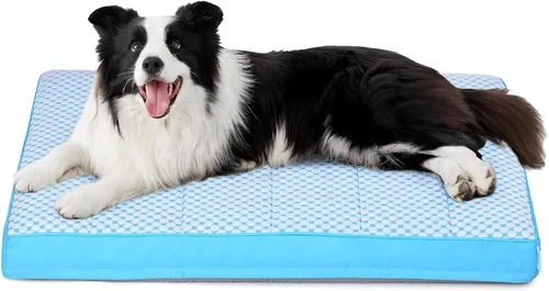 Miniatura 49 de Tapete para jaula para perros de tamaño XL, cama de espuma viscoelástica de 41 x 27 pulgadas, lavable y antideslizante, tapete ultrasuave para Oscuro