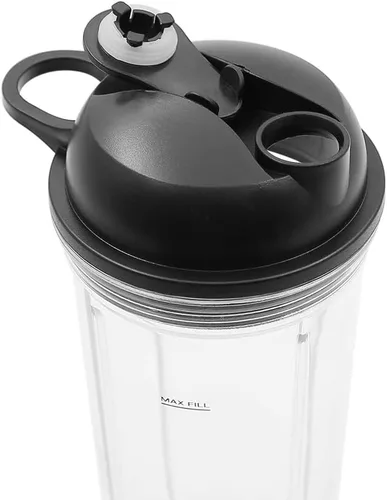 Miniatura 7 de Piezas de repuesto Cuchilla con taza y tapa de 32 onzas, compatible con NutriBullet Blender Combo, Pro 1000 y Select 2.0