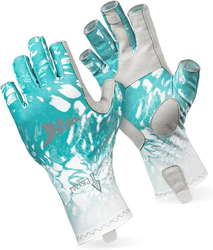 Miniatura 7 de KastKing Sol Armis - Guantes de protección solar UPF50+, guantes de pesca, protección UV, protección solar para exteriores, kayak, remar M