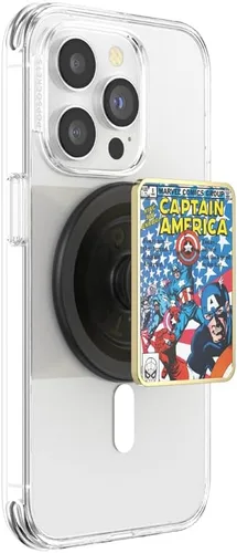 Miniatura 19 de PopSockets - Agarre para teléfono con soporte expandible, agarre adhesivo, esmalte - Mighty Thor