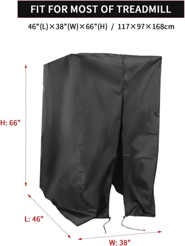 Miniatura 2 de Cubierta para cinta de correr, plegable, impermeable, para máquina de correr plegable, para interiores y exteriores