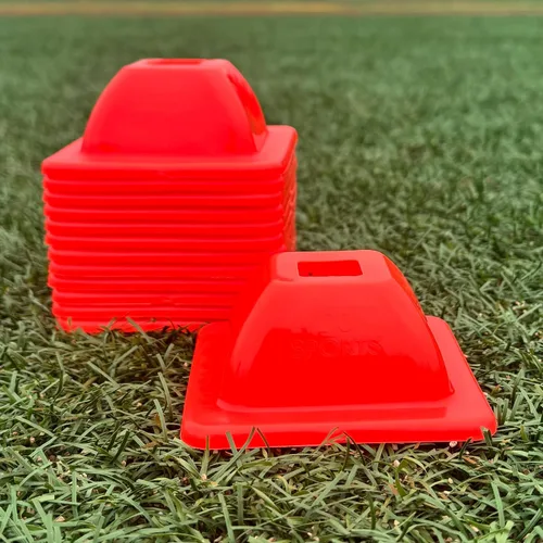 Miniatura 17 de LVL10 Pro - Conos de entrenamiento – Mini conos de fútbol de 2 pulgadas para entrenamiento deportivo – para ejercicios de baloncesto, fútbol