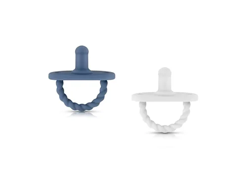 Miniatura 16 de Sweetie Chupetes de silicona para recién nacido, chupete de silicona suave, sin BPA, juego de 2 chupetes (negro)