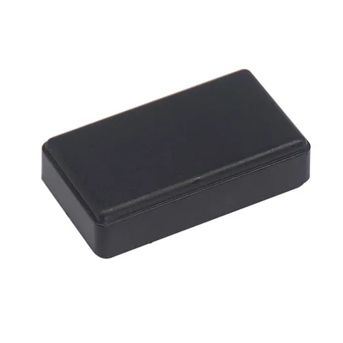 Miniatura 3 de Zulkit 12 cajas de proyecto de plástico ABS para proyectos eléctricos, caja de conexiones de energía, color negro, 1.97 x 1.10 x 0.59 pulgadas