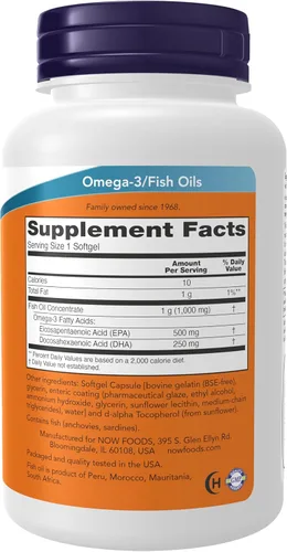 Miniatura 2 de Ultra omega-3 de Now, 90 cápsulas blandas