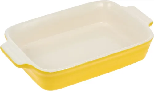 Miniatura 2 de Cabilock Cuenco de cerámica para hornear de gres para hornear manijas Au Gratin Dish para panes de queso