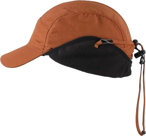 Miniatura 2 de Home Prefer Gorros de invierno impermeables para hombre, gorra de béisbol con forro polar cálido
