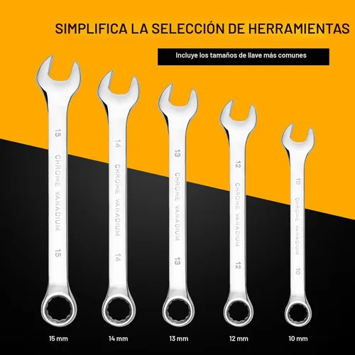Miniatura 5 de KOOPOOL Juego de 159 herramientas, kit de caja de herramientas para mecánico y automóvil, kit de herramientas general para el hogar, kit de Negro