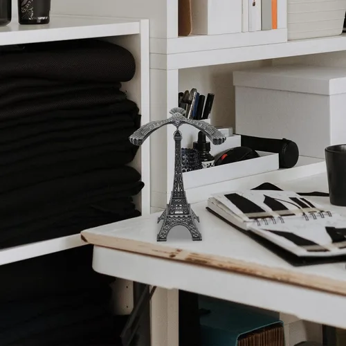 Miniatura 8 de Totority Balance Bird - Águila de aleación con torre Eiffel, juguete de escritorio de gravedad de 5.9 pulgadas, demostración de física giratoria