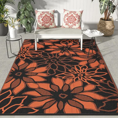 Miniatura 84 de GENIMO - Tapete reversible e impermeable para exteriores, en oferta, de paja de plástico, para áreas grandes, campamentos, RV, pícnics, terrazas