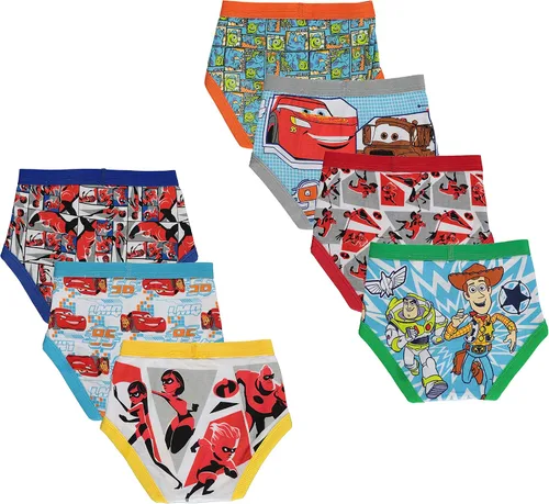 Miniatura 4 de Disney Boys Pixar Underwear Multipacks