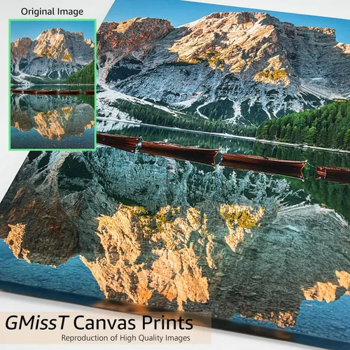 Miniatura 4 de GMissT Impresiones en lienzo con tus fotos – Cuadros personalizados sobre lienzo póster personalizado para decoración del hogar – Marcos flotantes