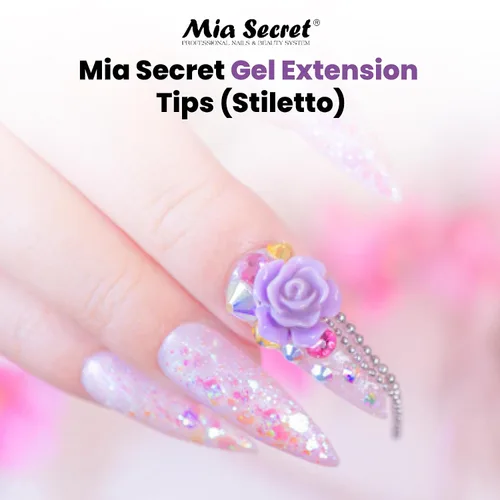 Miniatura 2 de Mia Secret Puntas de extensión de gel (Stiletto)
