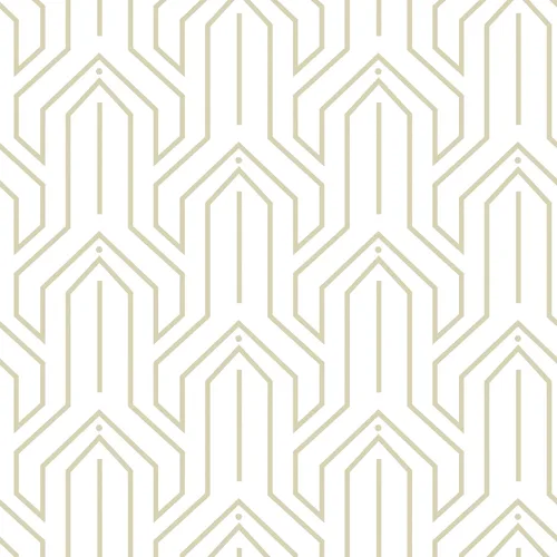 Miniatura 15 de Ismoon Papel tapiz geométrico para despegar y pegar, papel de contacto geométrico beige, papel de pared moderno con punta de flecha roja, extraíble