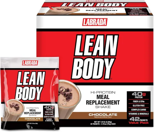Miniatura 23 de Labrada Nutrition Batido de reemplazo de comida con alto contenido de proteínas para cuerpo delgado, vainilla, envase de 2.47 lb El empaquetado