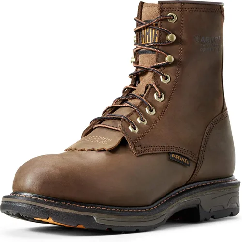 Miniatura 7 de Ariat Workhog - Botas de punta compuesta H2O de 8 pulgadas para hombre