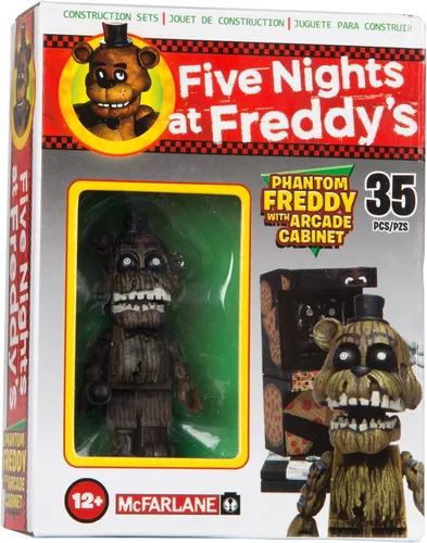 Miniatura 2 de McFarlane Toys Five Nights at Freddy's Micro Arcade - Juego de construcción de gabinetes