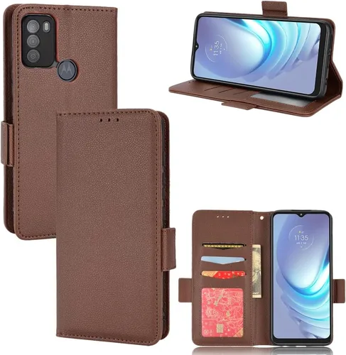 Miniatura 132 de Funda de piel sintética compatible con Motorola Moto E22 4G, funda de piel sintética compatible con Motorola Moto E22i 4G, color negro