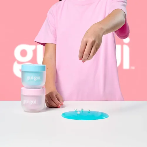 Miniatura 4 de Kit de Slime Gui Gui - Paquete de 2 Slimes Perfumados, Mantequilla y Nube, Proceso de Bricolaje de 5 Pasos para Personalizar tu Ultimate Slime