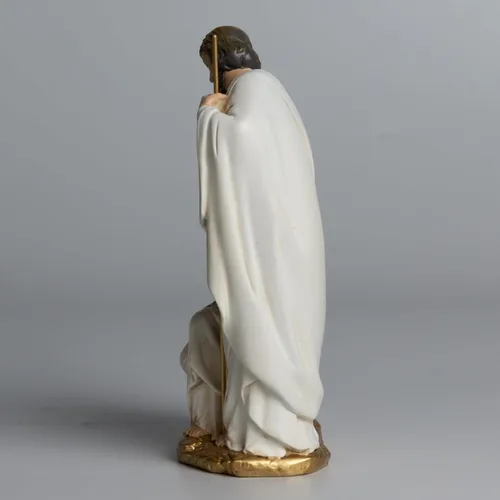 Miniatura 9 de Estatua católica de la Santa Familia BC, belén de 6 pulgadas de alto en interiores, regalo religioso, decoración del hogar de Navidad, figura