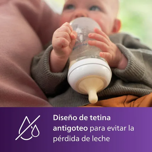 Miniatura 4 de Philips Avent Tetinas de respuesta natural, flujo rápido (flujo 4), paquete de 4, SCY964/44