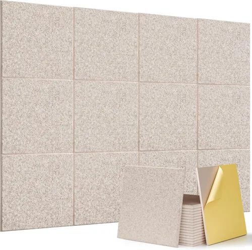 Miniatura 9 de Paquete de 4 paneles de espuma a prueba de sonido, almohadilla de espuma para caja de huevos de 48 x 24 x 2 pulgadas, paneles de pared insonorizados