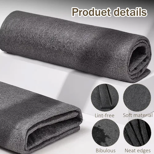 Miniatura 3 de Paño de limpieza mágico grueso, paño de limpieza de microfibra reutilizable, sin rayas, multiusos, no raya, para cocina, ventanas, espejo, vidrio, 10