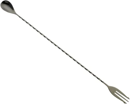 Miniatura 26 de Barfly Cuchara de barra de piña, extremo 13 1/4" (33.7 cm), acero inoxidable