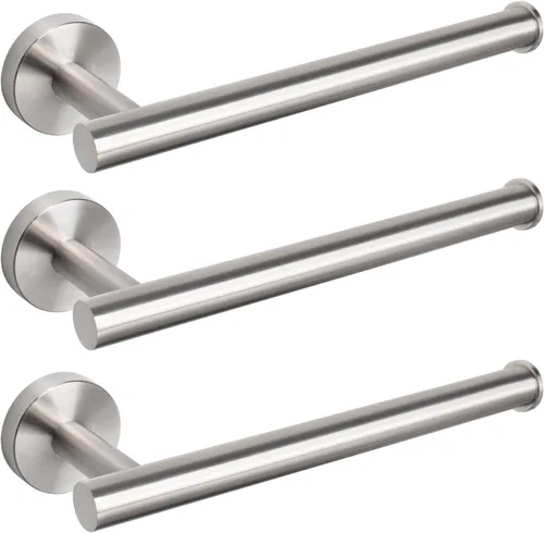 Miniatura 11 de NearMoon Soporte para Toalla de Mano/Anillo para Toalla, Barra de Toalla de Mano de Acero Inoxidable Gruesa para Baño, Estante para Toallas Montado