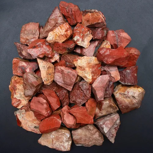 Miniatura 8 de Crocon Jaspe Noreena de 1 libra de piedra natural áspera a granel piedra natural cruda para pulir cabbing, gema de pulido, minería, equilibrio