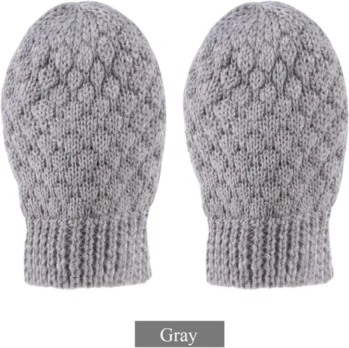 Miniatura 53 de Guantes de punto para bebés, niños y niñas, guantes de invierno para recién nacidos, guantes de 0 a 3 años