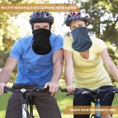 Miniatura 7 de 6 Pack Neck Gaiter Bandana Face Mask Summer UV Protection Cool Face Clothing Sun Scarf Cover Head for Men and Women,Outdoor