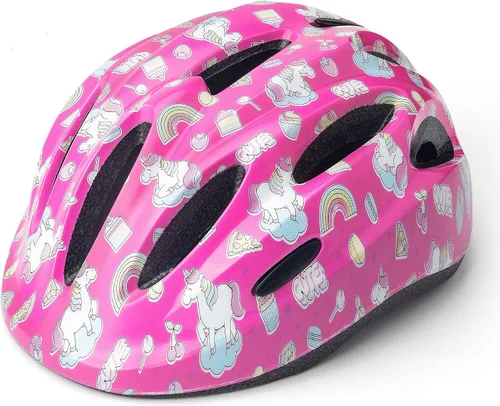 Casco de bicicleta para niños, LX LERMX Casco de bicicleta para niños de 3 a 5/5-14 años, ajustable desde tamaño de bebé hasta juvenil, casco de