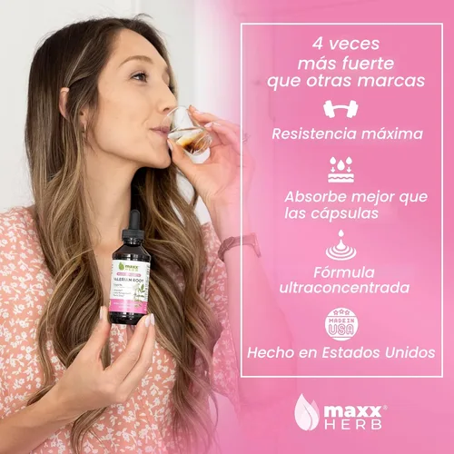 Miniatura 2 de Maxx Herb Extracto de Raíz de Valeriana - Máxima Potencia, Extracto Líquido de Raíz de Valeriana se Absorbe Mejor que las Cápsulas, para Relajación