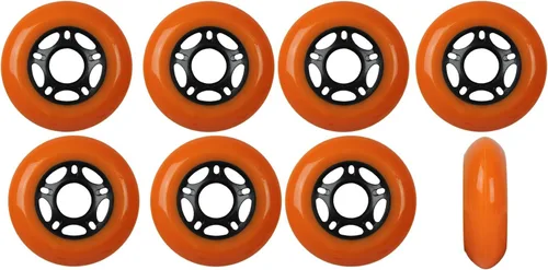 Miniatura 9 de Player's Choice Ruedas para patines en línea para exteriores, 89a, paquete de 8 unidades, elige tamaño y color, fórmula exterior para patinaje sobre